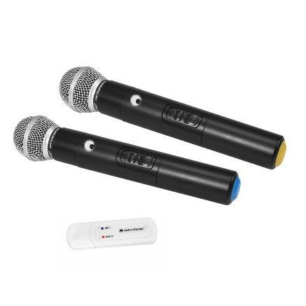 Безжична микрофонна система Omnitronic UWM-2HH