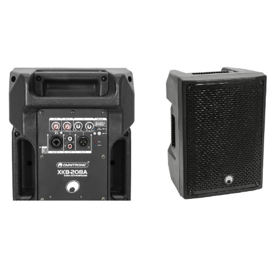 Преносима тонколона Omnitronic XKB-208A 2-Way Speaker